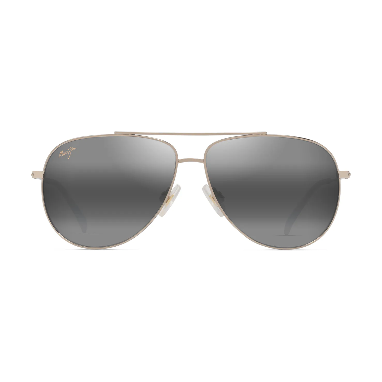 Maui Jim Hau'oli Shiny Light Gold with Crystal
