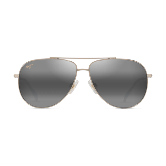 Maui Jim Hau'oli Shiny Light Gold with Crystal
