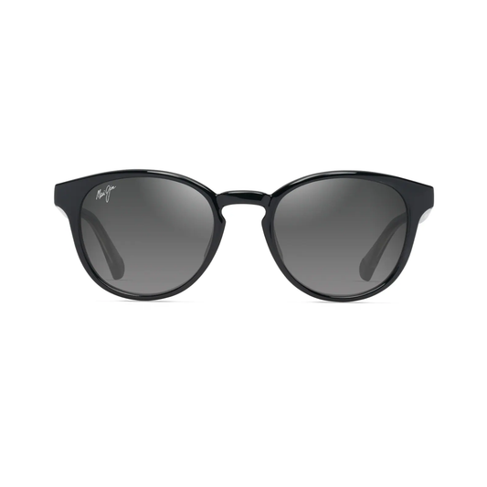 Maui Jim Hiehie Black with Trans Light Grey/Shiny