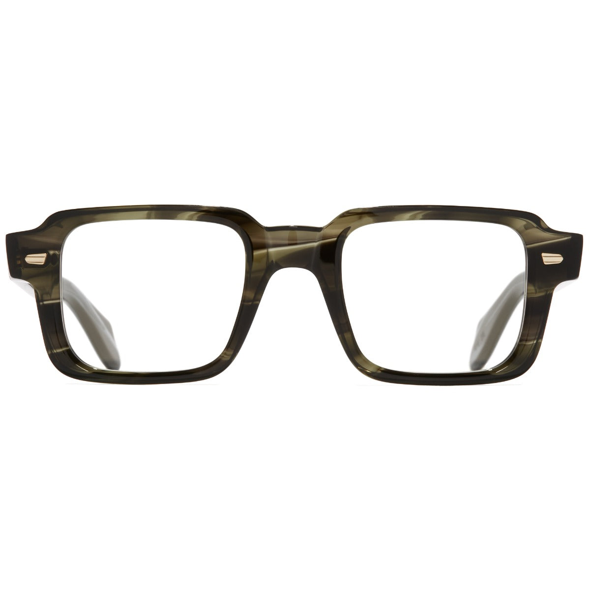 Cutler and Gross 1393 Striped Green Havana