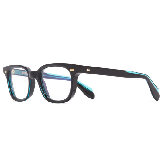 Cutler and Gross 9521 Teal On Black