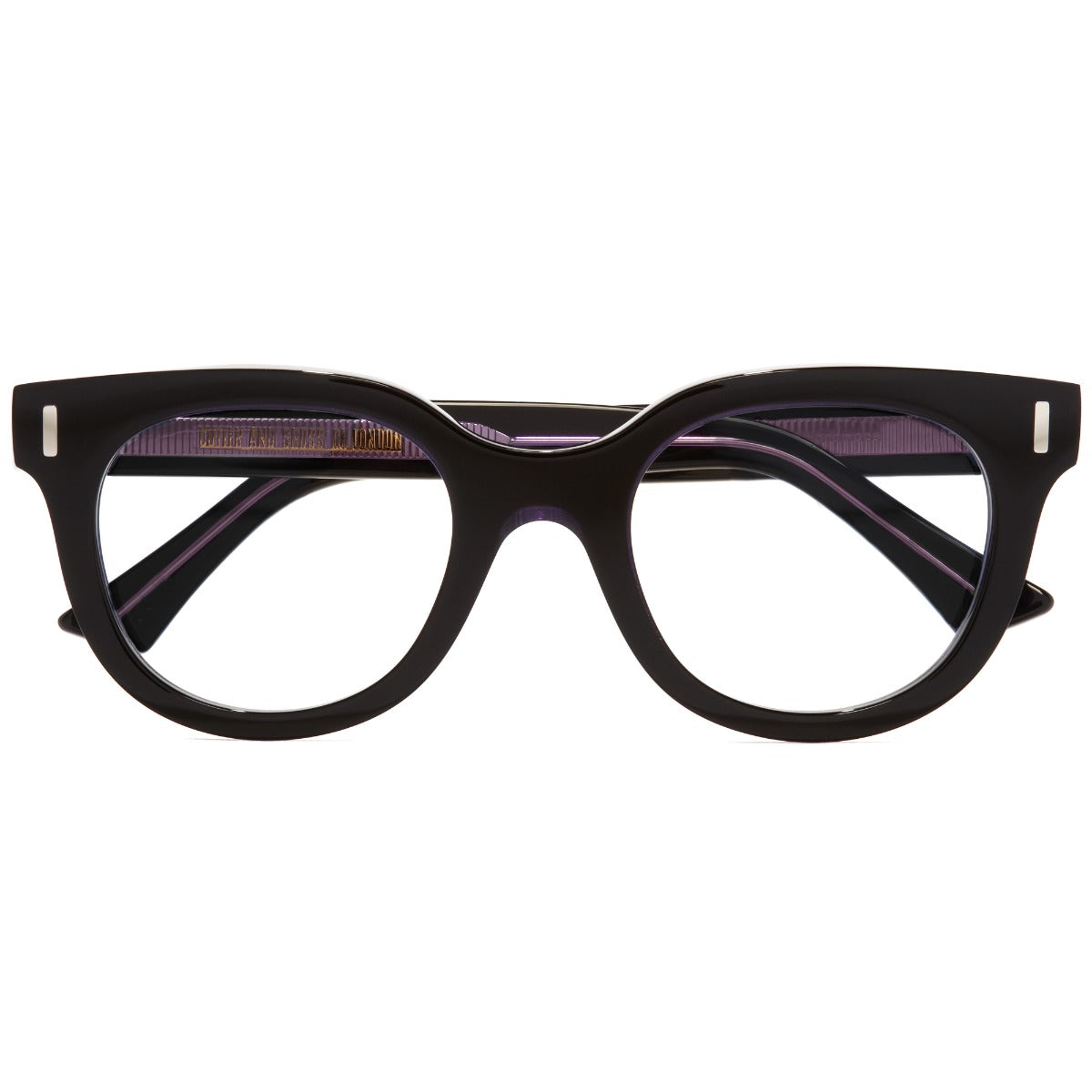 Cutler and Gross 1304 Purple On Black