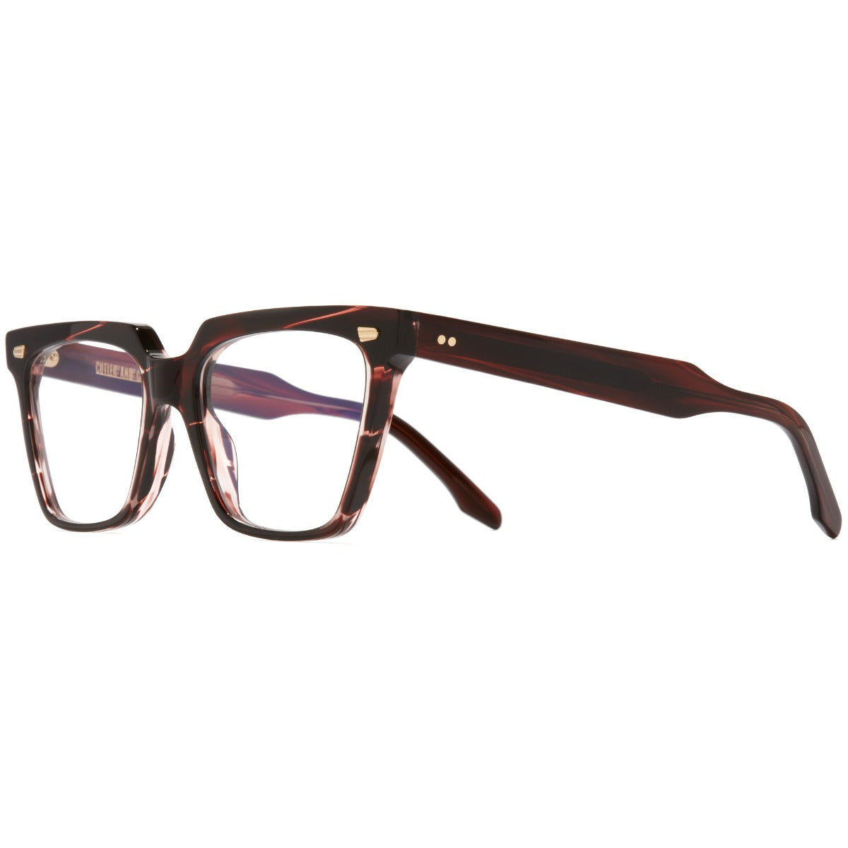 Cutler and Gross 1346 Striped Brown Havana