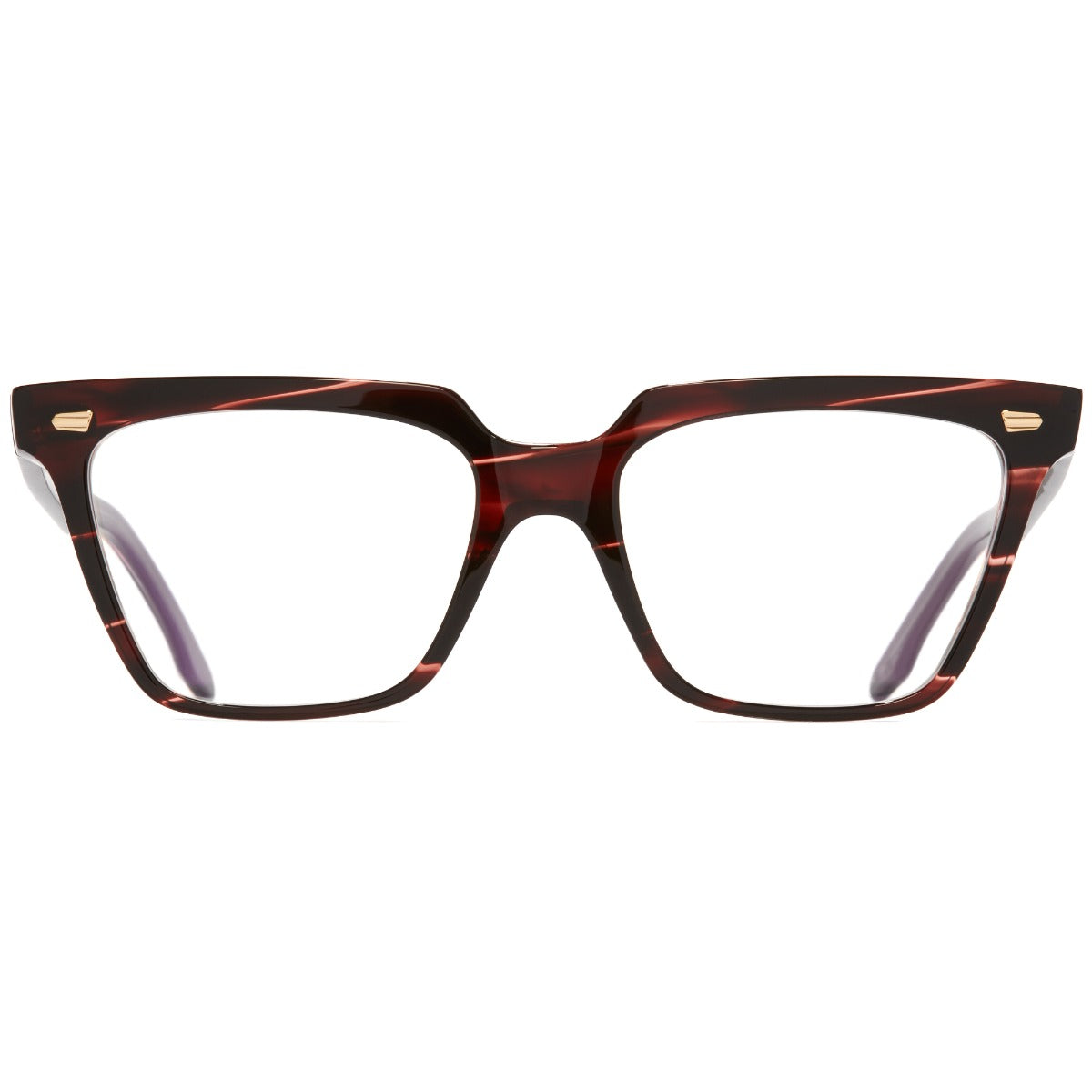 Cutler and Gross 1346 Striped Brown Havana