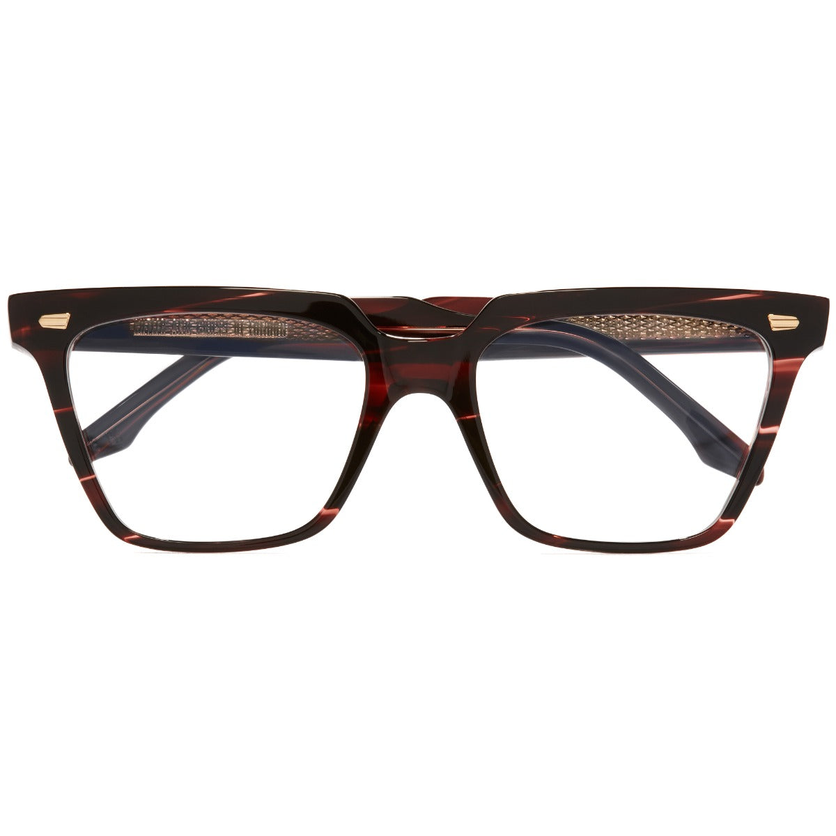 Cutler and Gross 1346 Striped Brown Havana