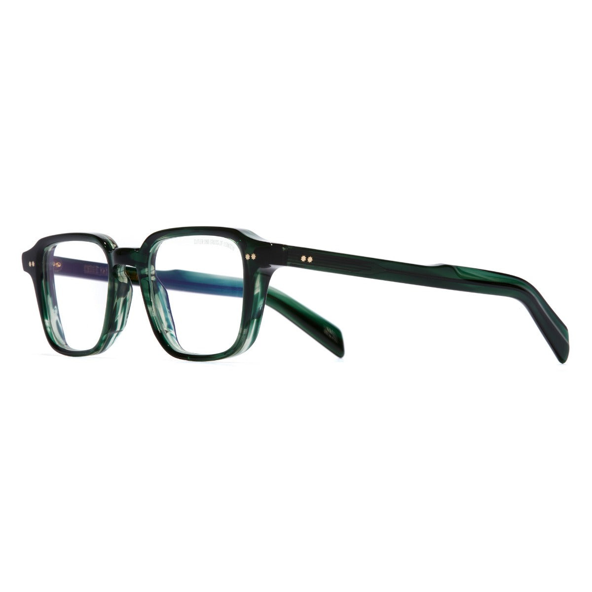Cutler and Gross GR07 Striped Dark Green
